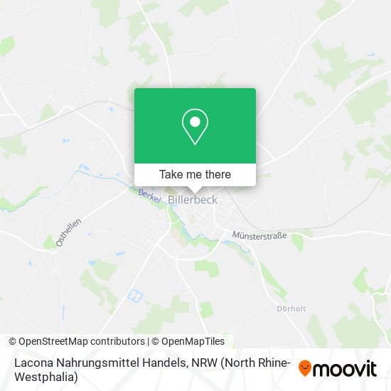 Lacona Nahrungsmittel Handels map