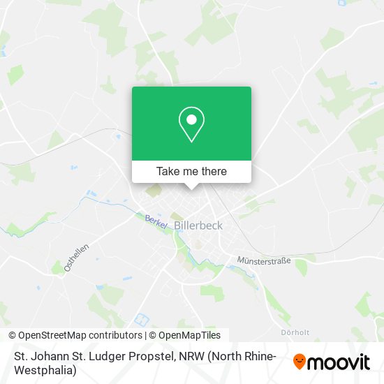 St. Johann St. Ludger Propstel map