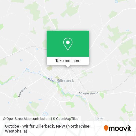 Gotobe - Wir für Billerbeck map