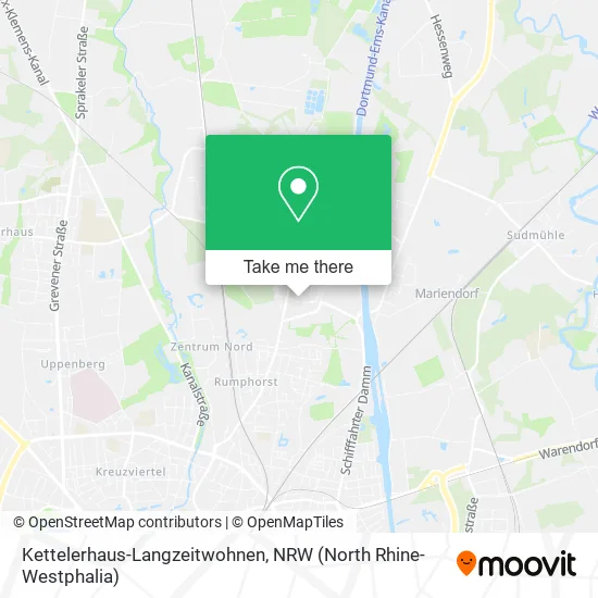 Карта Kettelerhaus-Langzeitwohnen