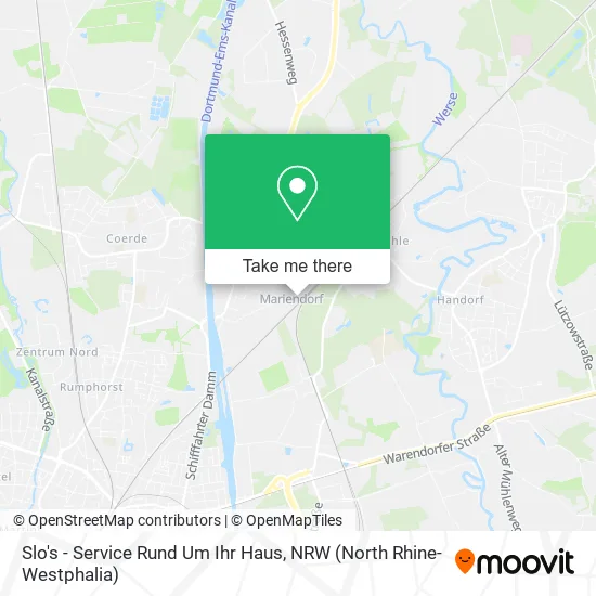 Карта Slo's - Service Rund Um Ihr Haus