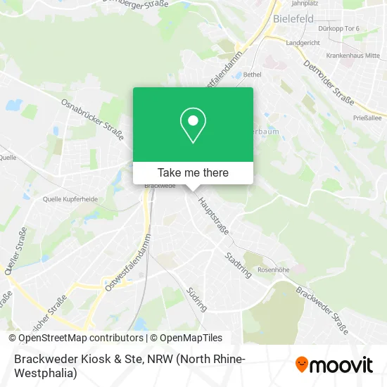 Карта Brackweder Kiosk & Ste