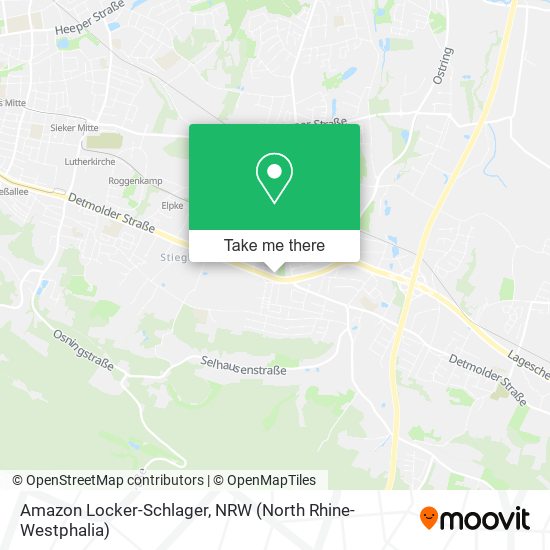 Карта Amazon Locker-Schlager