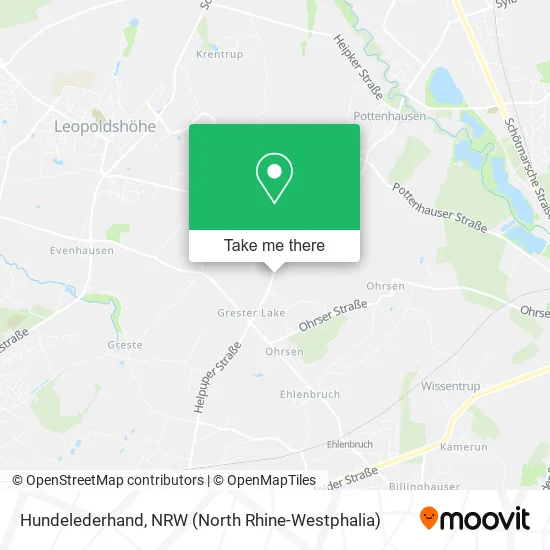 Карта Hundelederhand