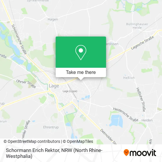 Карта Schormann Erich Rektor