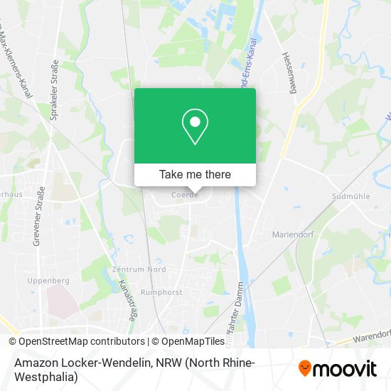 Amazon Locker-Wendelin map