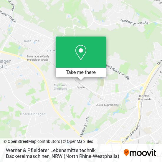 Werner & Pfleiderer Lebensmitteltechnik Bäckereimaschinen map