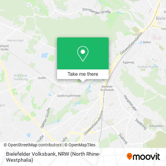 Bielefelder Volksbank map
