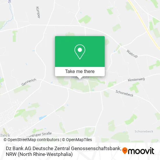 Карта Dz Bank AG Deutsche Zentral Genossenschaftsbank