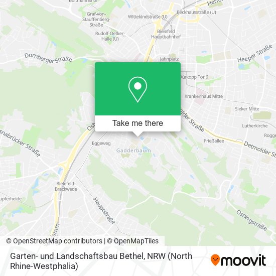 Garten- und Landschaftsbau Bethel map