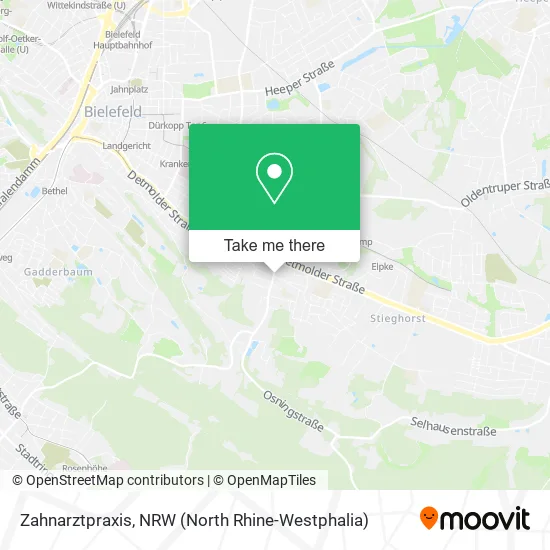 Карта Zahnarztpraxis