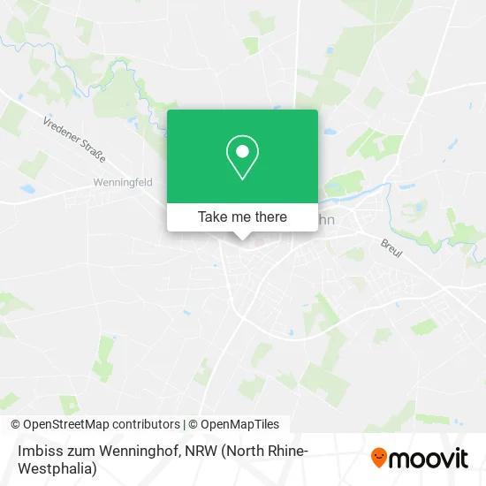 Карта Imbiss zum Wenninghof