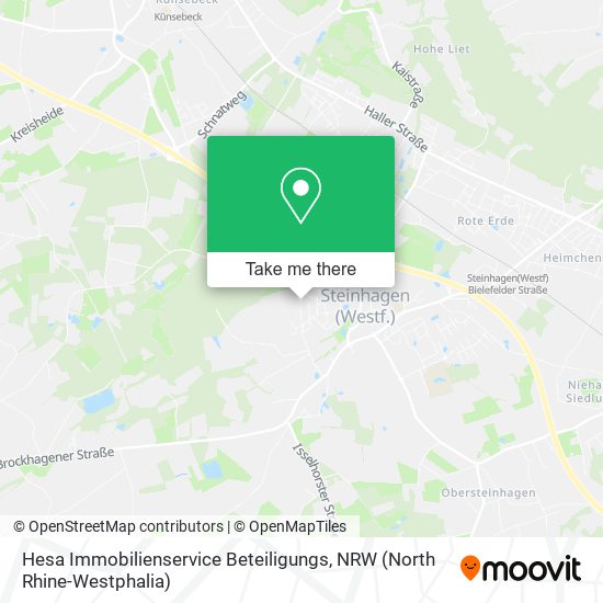 Hesa Immobilienservice Beteiligungs map