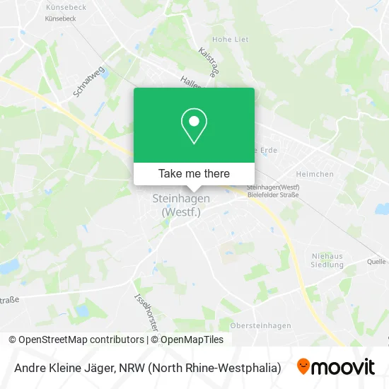 Карта Andre Kleine Jäger