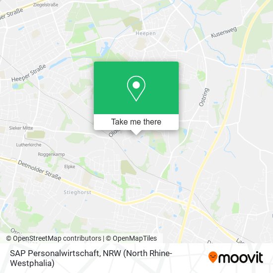 SAP Personalwirtschaft map