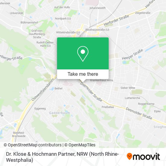 Dr. Klose & Hochmann Partner map