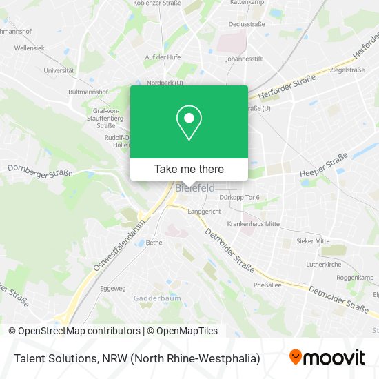 Talent Solutions map