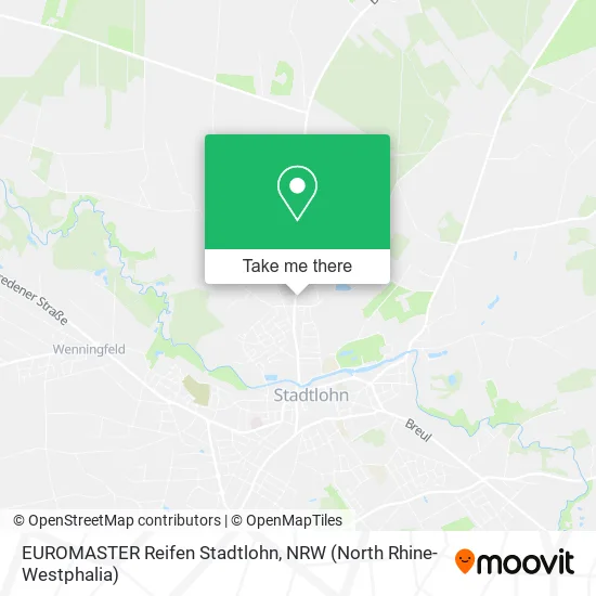 Карта EUROMASTER Reifen Stadtlohn