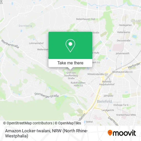 Карта Amazon Locker-Iwalani