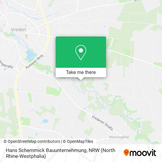 Hans Schemmick Bauunternehmung map