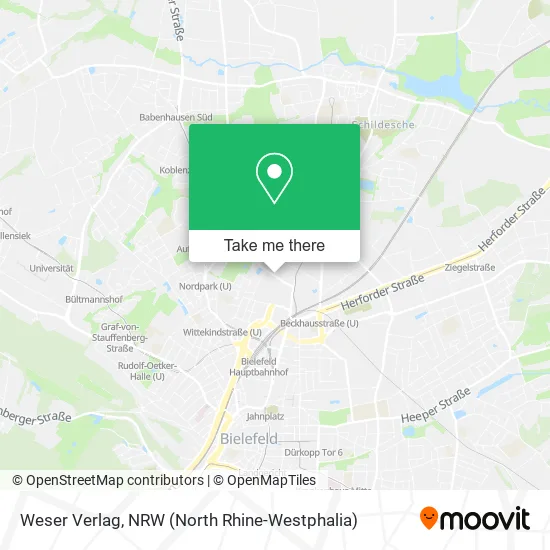 Карта Weser Verlag
