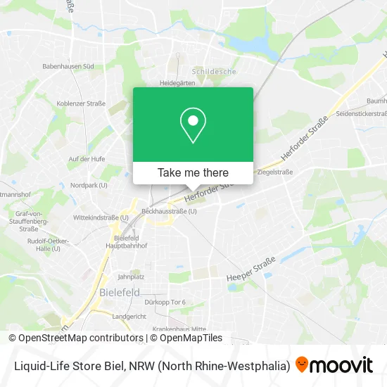 Карта Liquid-Life Store Biel