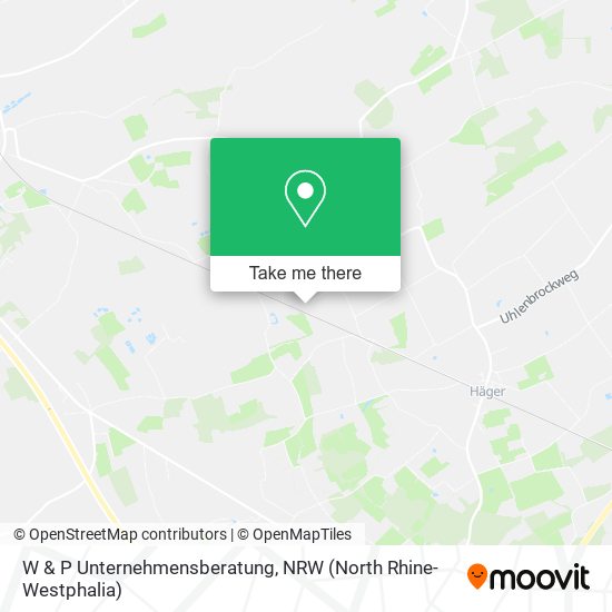 W & P Unternehmensberatung map