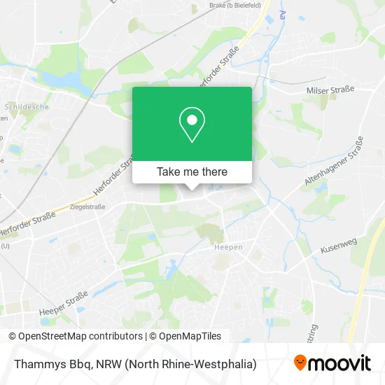 Карта Thammys Bbq
