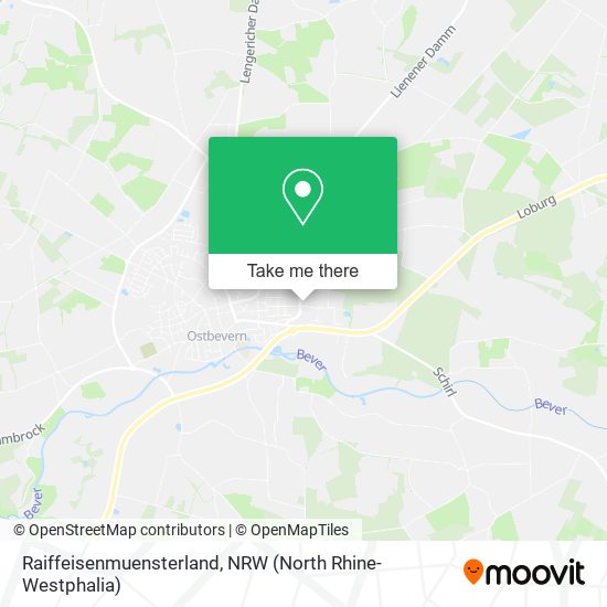 Raiffeisenmuensterland map