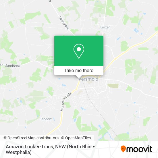 Amazon Locker-Truus map