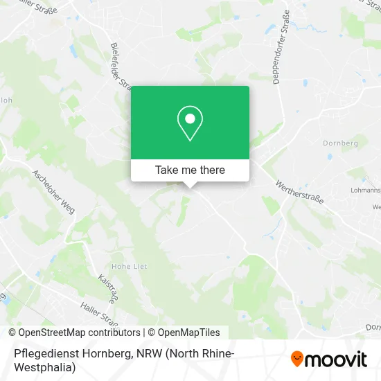 Pflegedienst Hornberg map