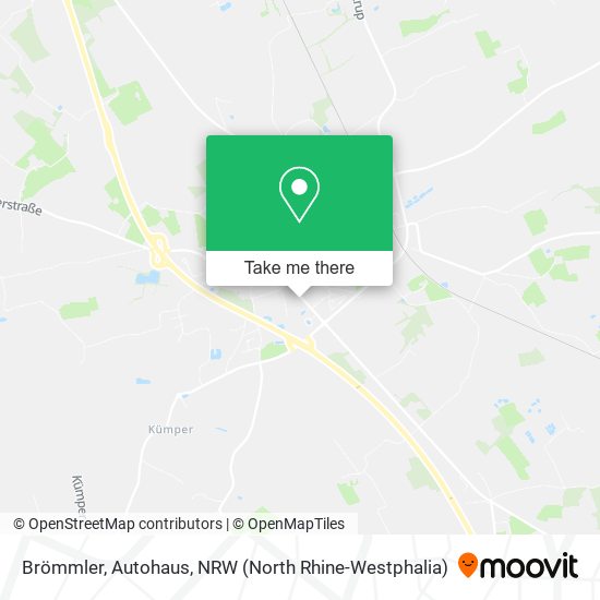 Brömmler, Autohaus map