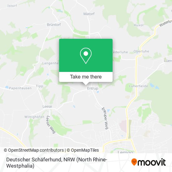 Deutscher Schäferhund map