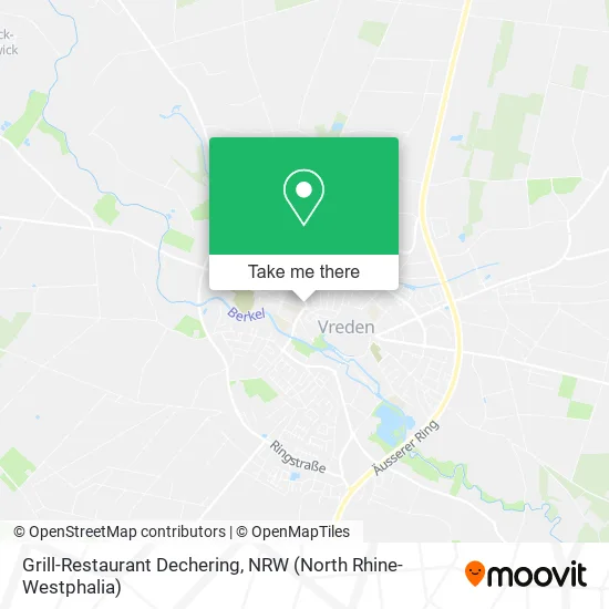 Карта Grill-Restaurant Dechering
