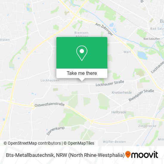 Bts-Metallbautechnik map