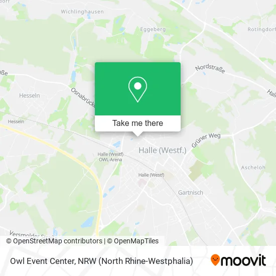 Карта Owl Event Center