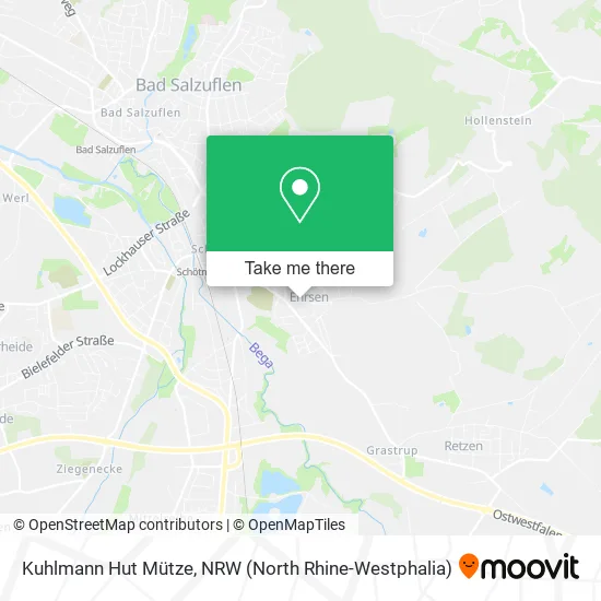 Карта Kuhlmann Hut Mütze