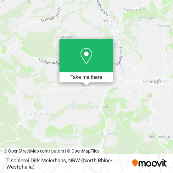 Карта Tischlerei Dirk Meierhans