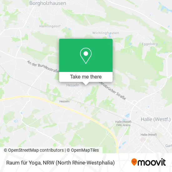 Raum für Yoga map