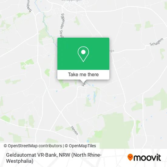 Карта Geldautomat VR-Bank