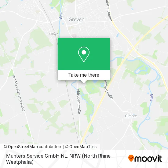Карта Munters Service GmbH NL