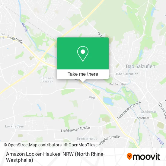 Карта Amazon Locker-Haukea