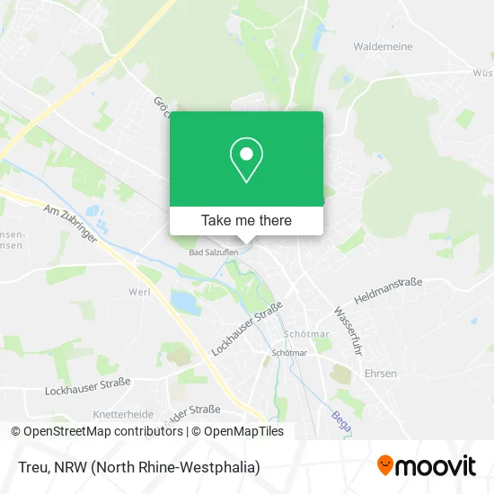 Карта Treu