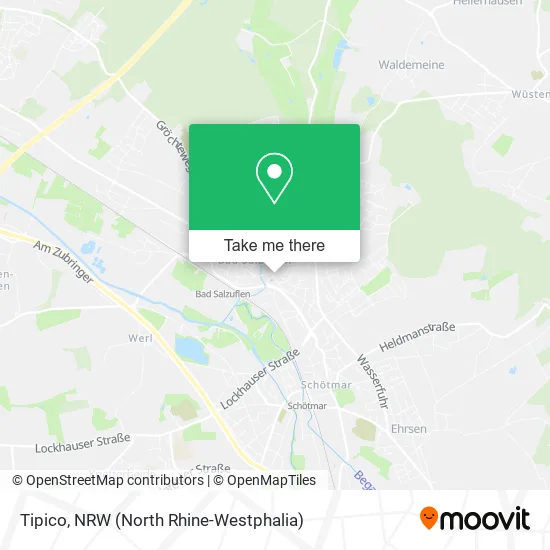 Карта Tipico