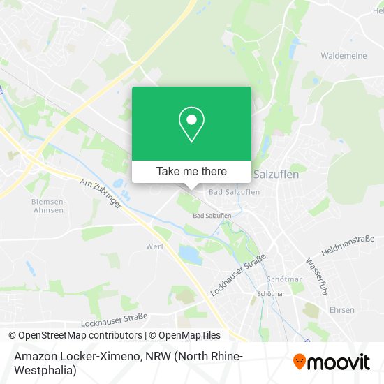 Amazon Locker-Ximeno map