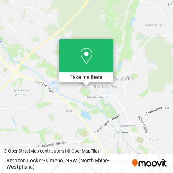 Карта Amazon Locker-Ximeno