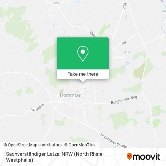Sachverstãndiger Latza map