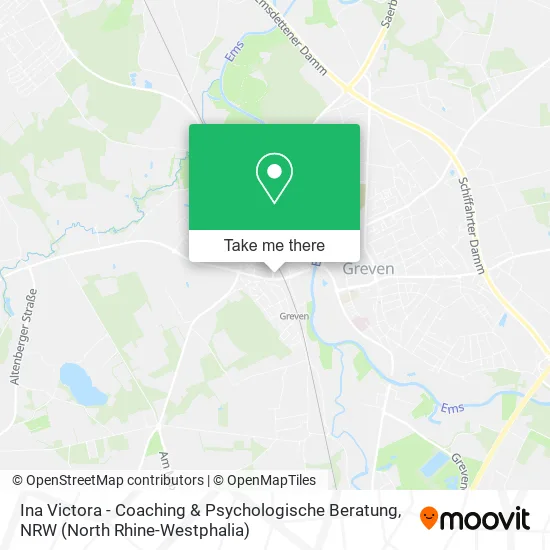 Ina Victora - Coaching & Psychologische Beratung map