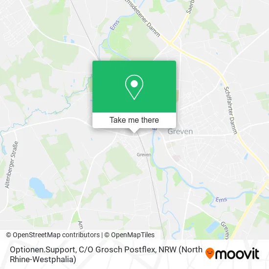 Карта Optionen.Support, C / O Grosch Postflex