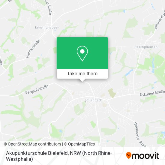 Akupunkturschule Bielefeld map